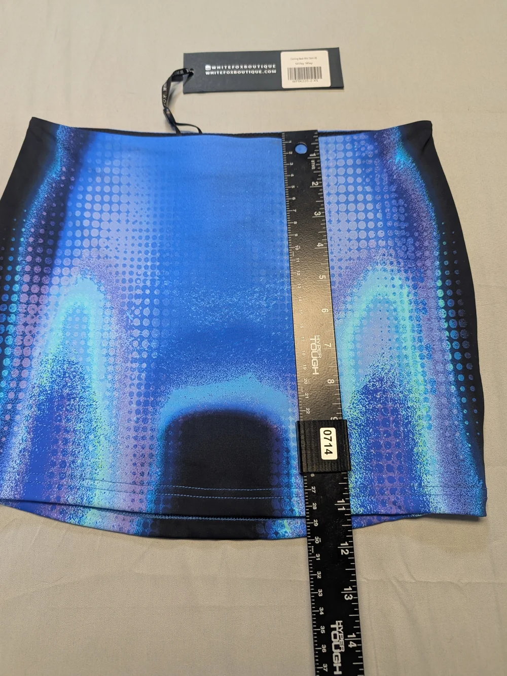 NWT White Fox Boutique Blue Milky Way Two-Piece Set Women's Size XS Stretch